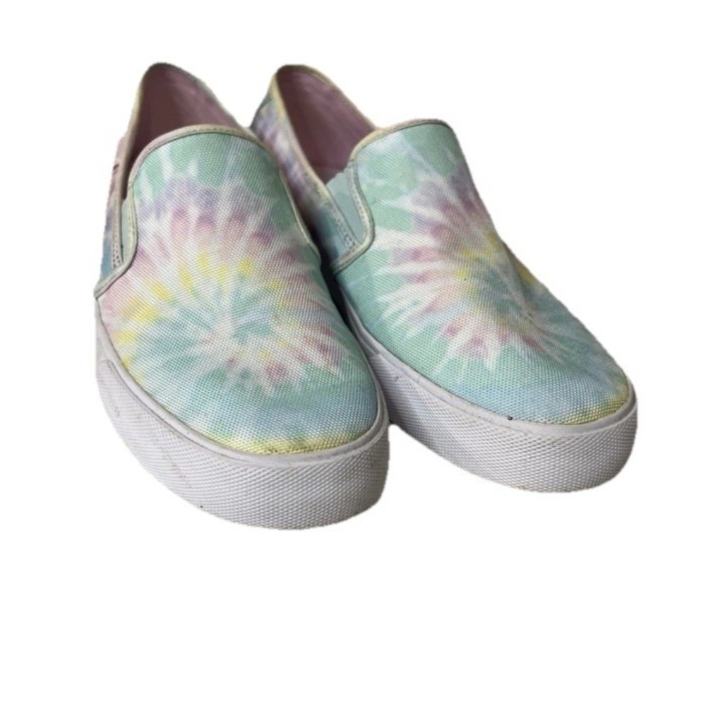 Puma Tie Dye Slip On Sneakers Shoes Women's Size 6 Soft Foam Inserts